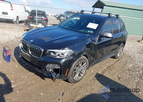 2020 BMW X3 M40I из США, поврежденный, VIN 5UXTY9C07L9B54843